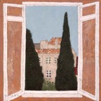 糸杉のみえる窓 1995